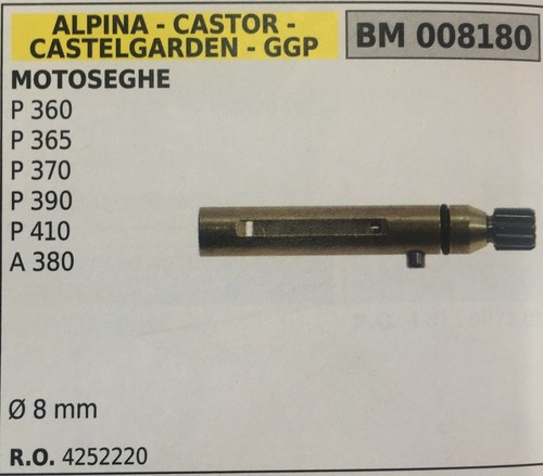 Pompa olio motosega alpina - motosega,