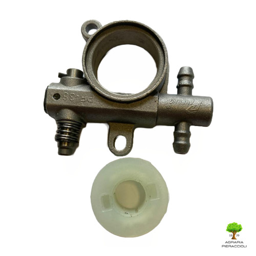 Pompa olio vite senza fine - olio, +